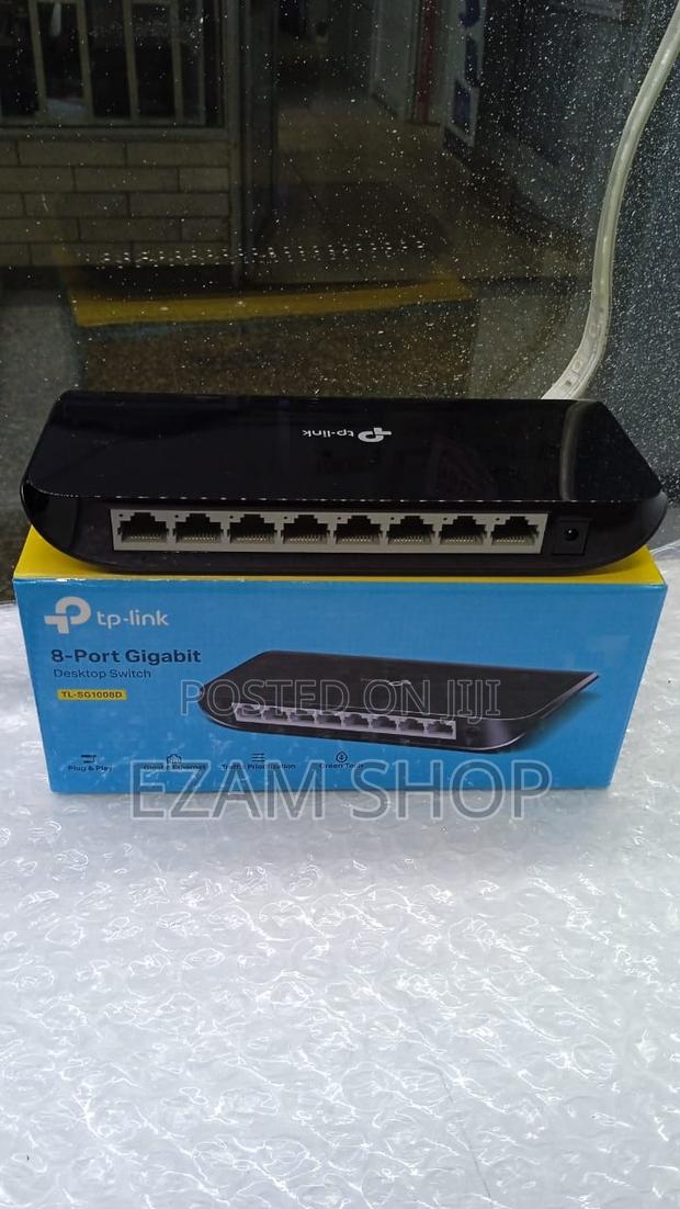Tp Link 8-Port Gigabit Desktop Switch - thumbnail 3
