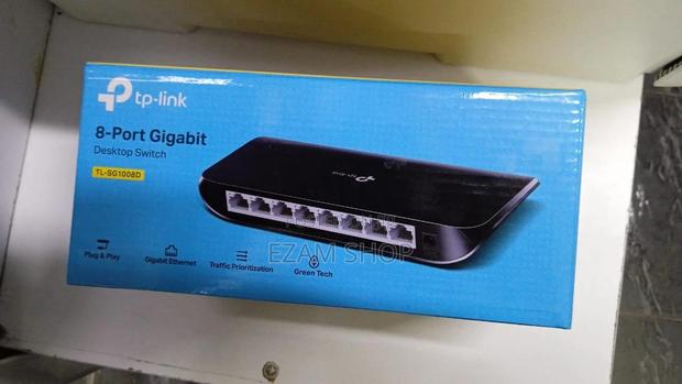 Tp Link 8-Port Gigabit Desktop Switch - thumbnail 5