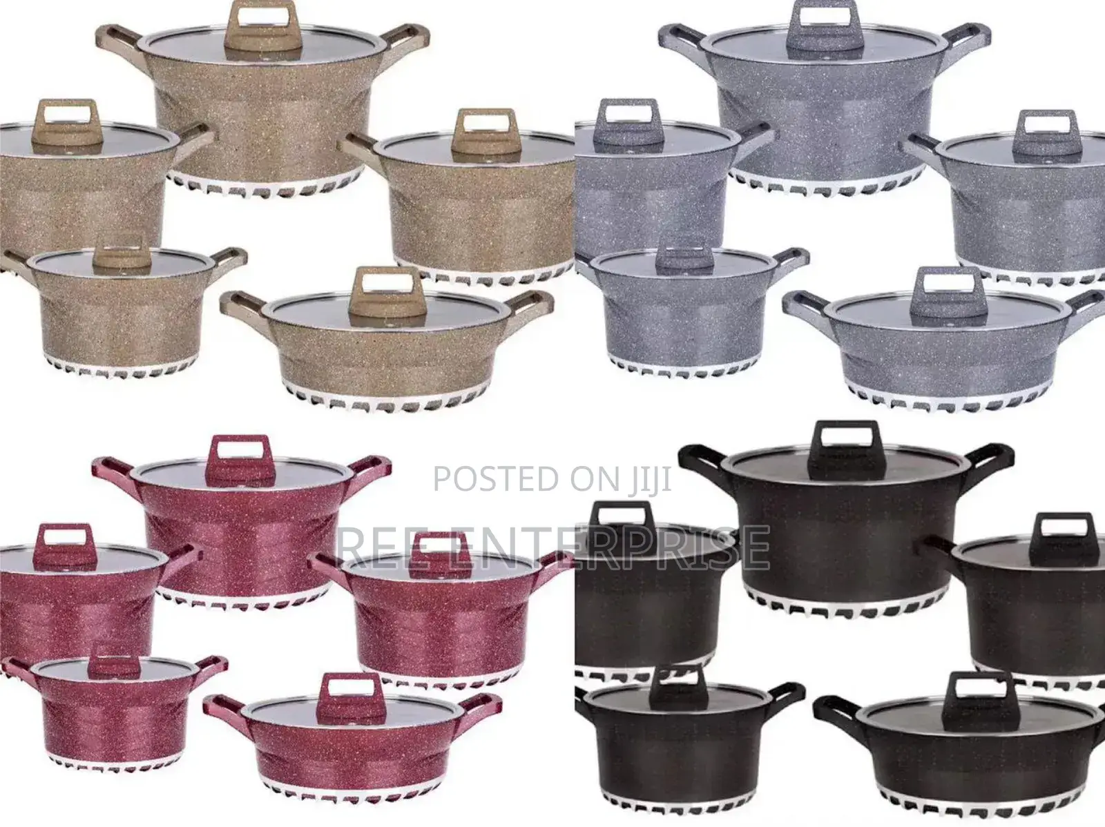 10 Pc Bosch Granite Cook Ware Set Original Made in Germany