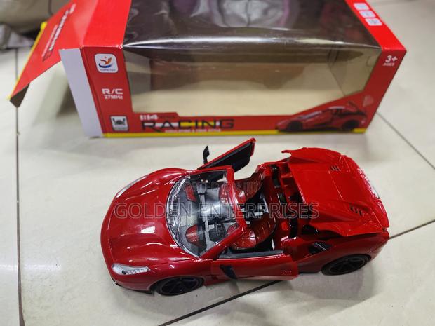 Rc Simulating a Real Car Convertible Racing Car - main view