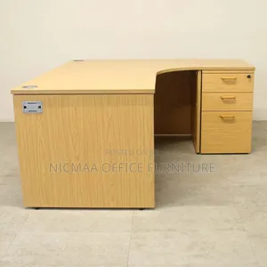 1.2m Curved L Shaped Office Desk