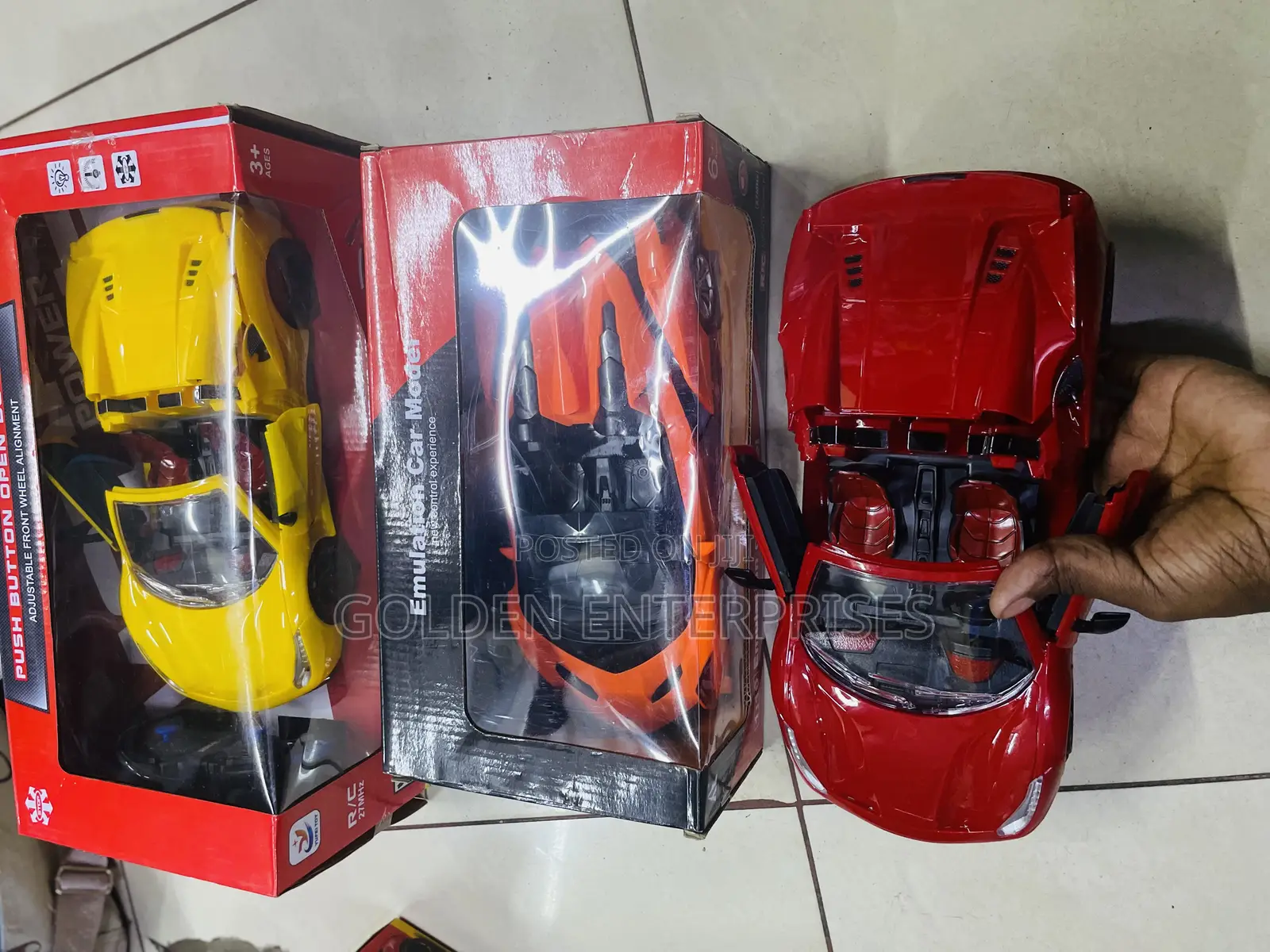Rc Emulation Ferrari Racing Car With Remote Control