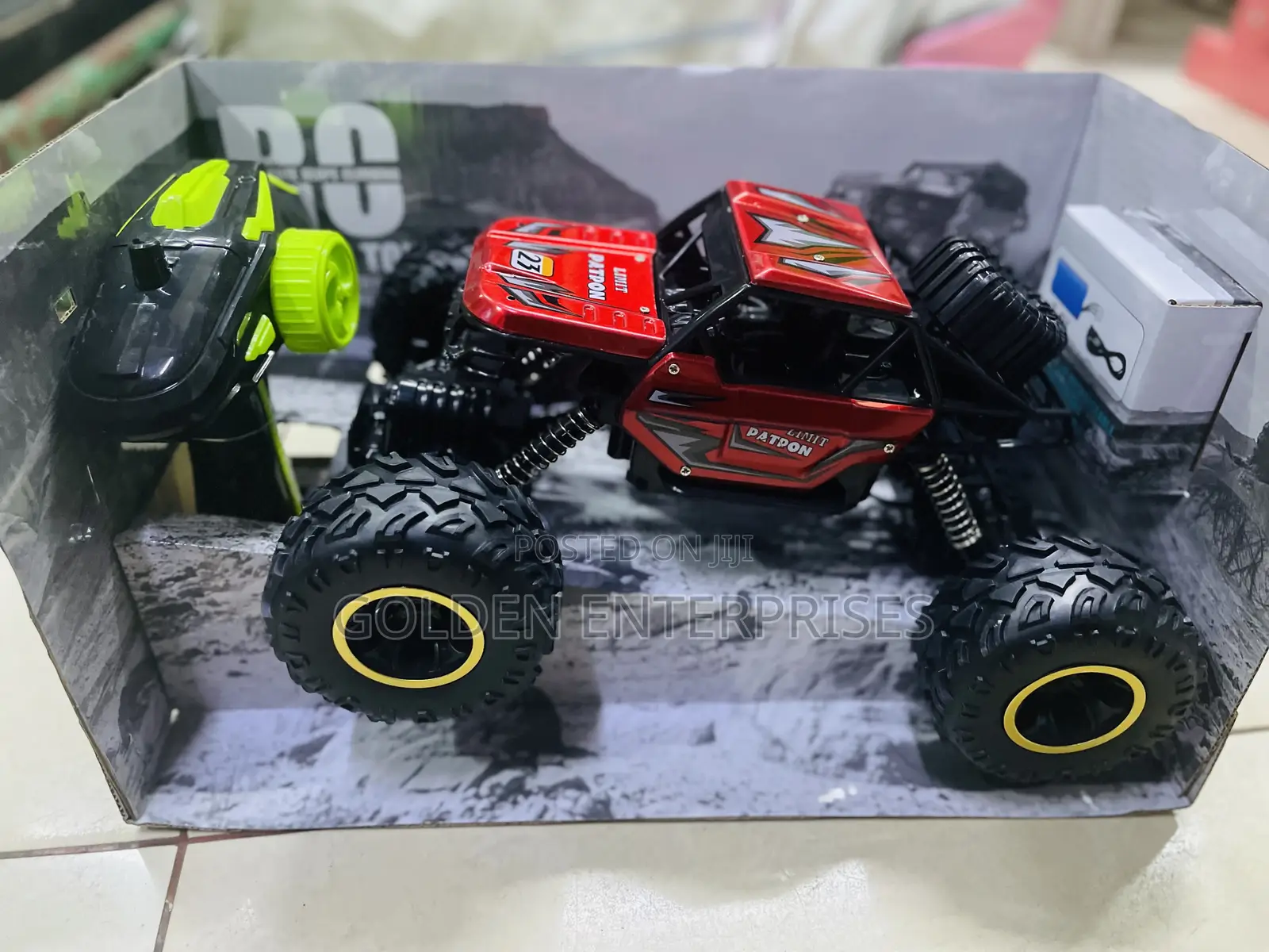 Rc Alloy Off-Road Stunt Car With Remote Control