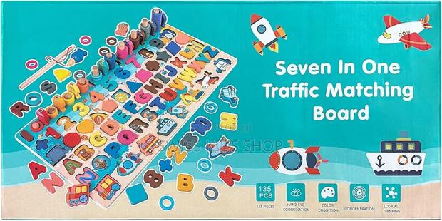 7nin 1 Montessori Learning Board - main view