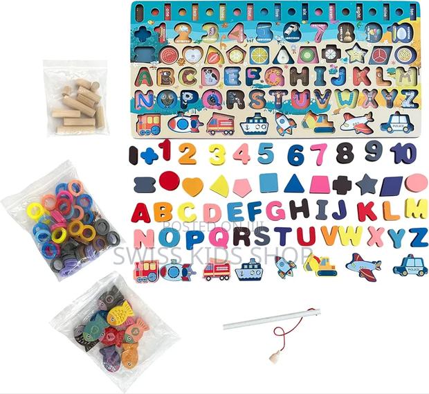 7nin 1 Montessori Learning Board - thumbnail 4