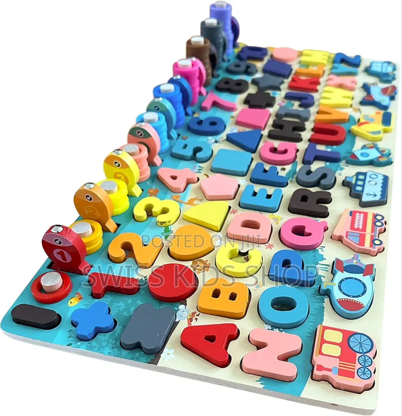 Montessori Learning Board / Preschoolers Educational Toys.