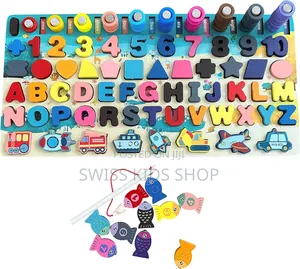 Montessori Learning Board / Preschoolers Educational Toys.