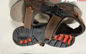 Quality Soft Rubber Sole Open Cat Slide Leather Sandals