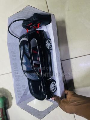 Rc Black Super Racing Car With Controller - thumbnail 2