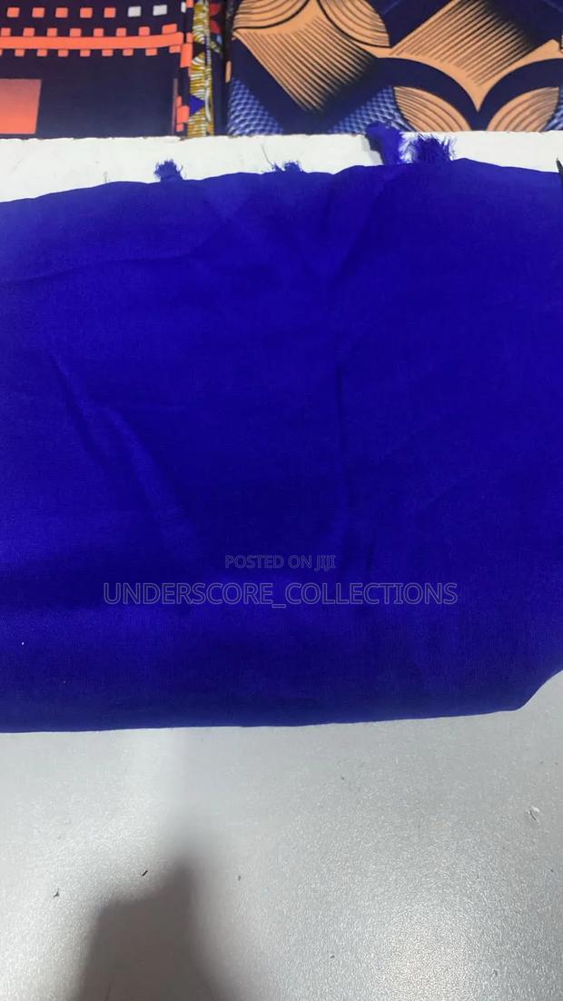 Royal Blue Printable Cotton Lesos - main view