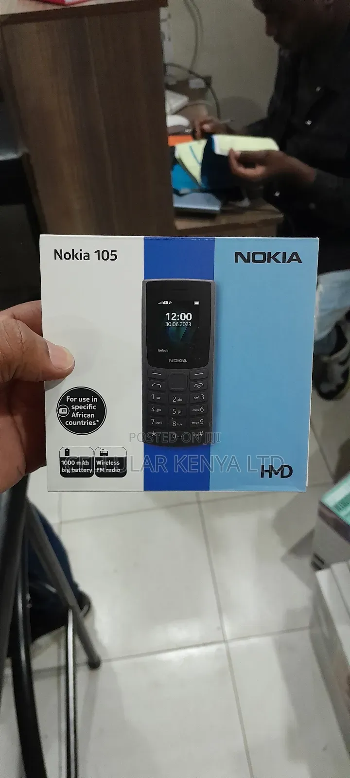 New Nokia 105 Black