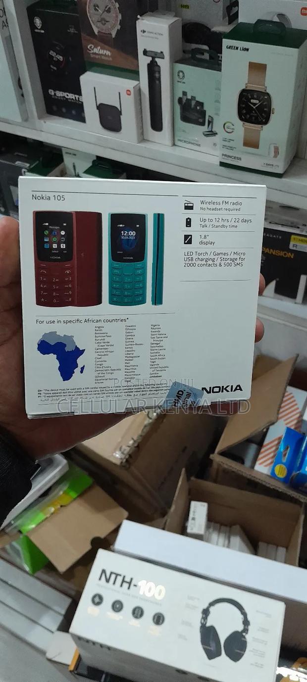 New Nokia 105 Black - thumbnail 3