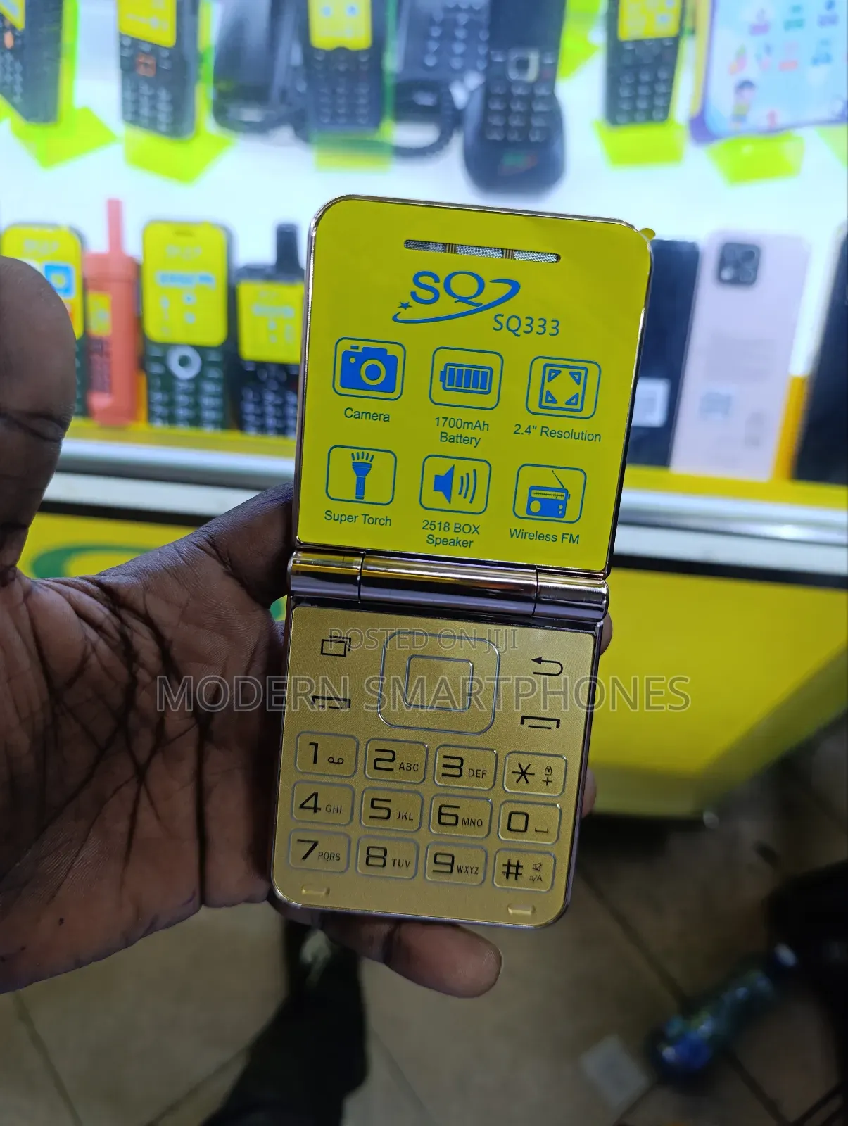 New Mobile Phone Black