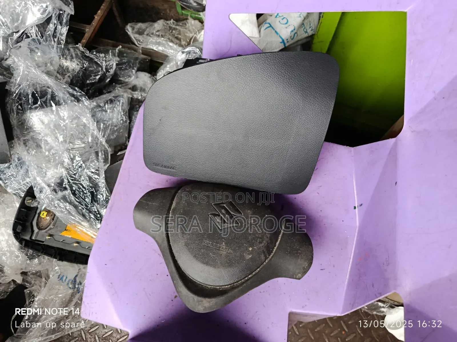 Suzuki Wagon R Dashboard and Steering Airbag