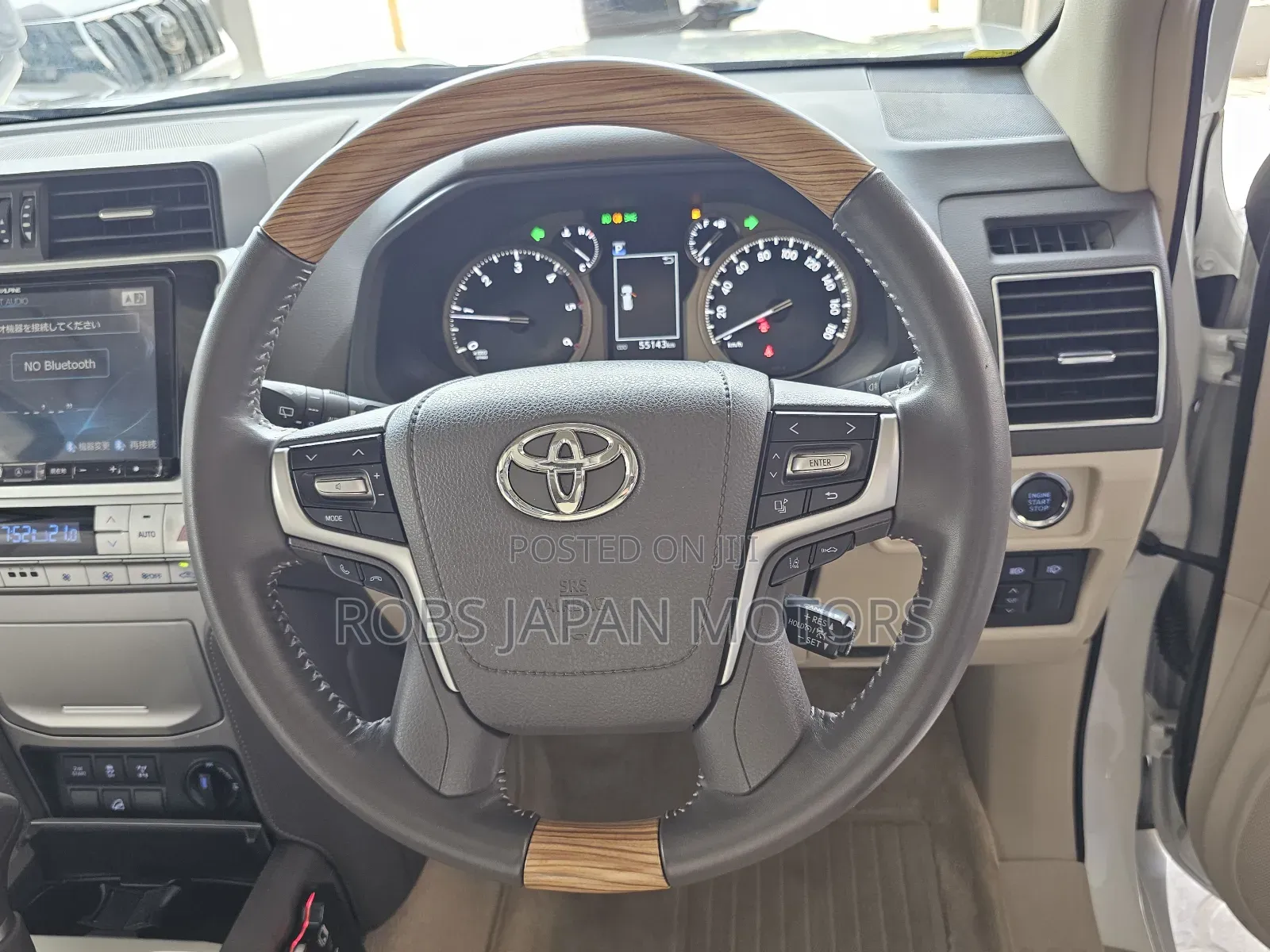 Toyota Land Cruiser Prado 2.8 2019 White