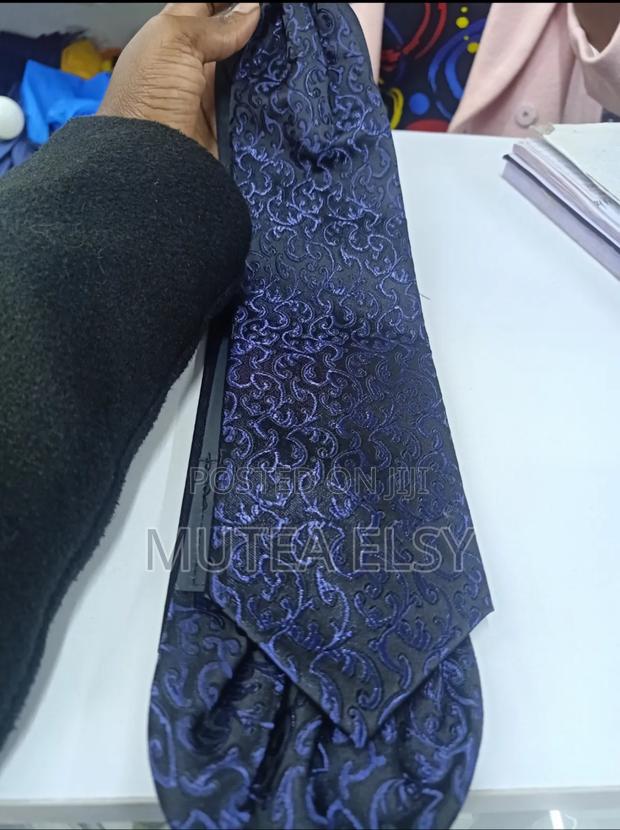 Navyblue Black Vintage Cravat Tie Sets - thumbnail 2