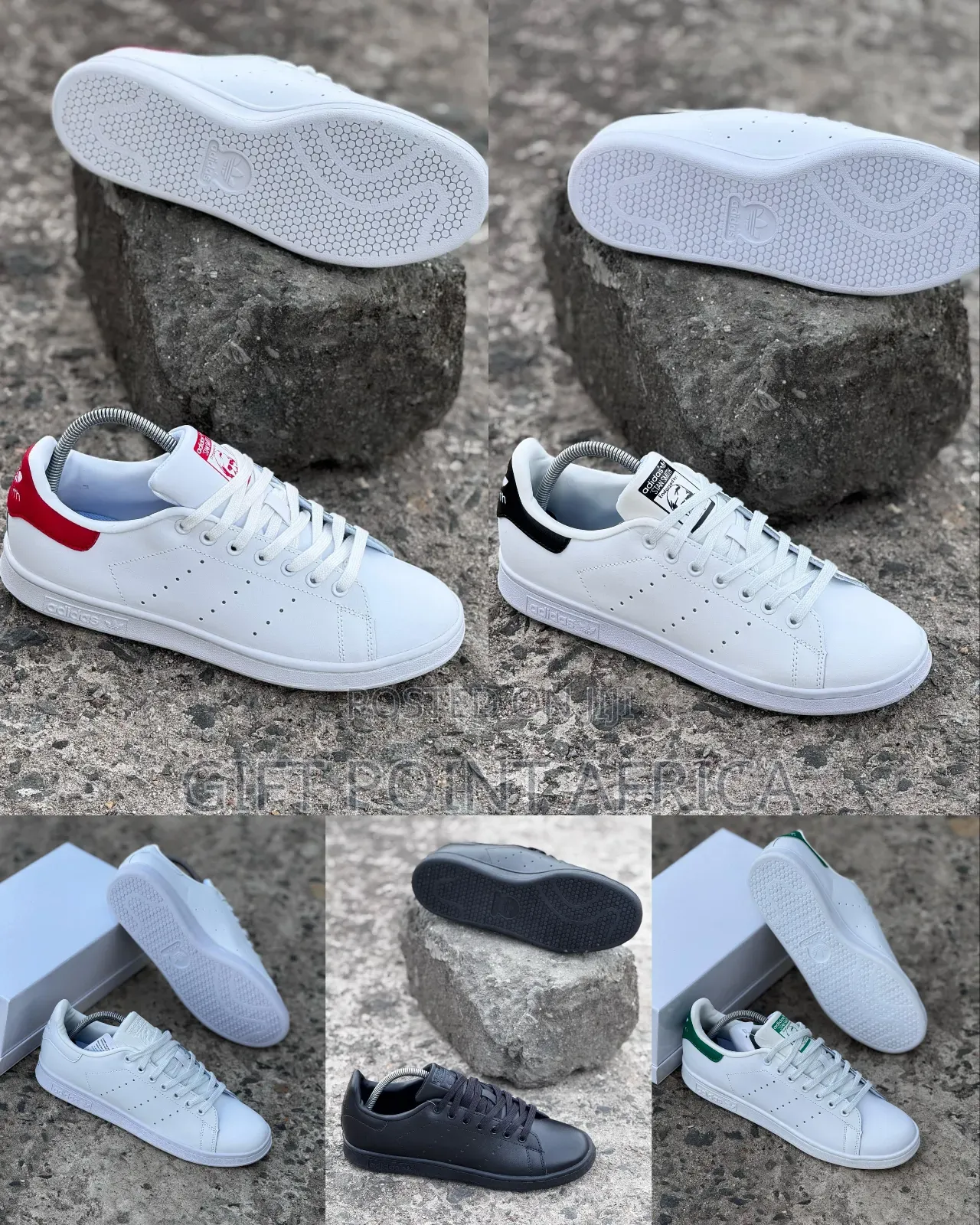 Leather* (Addidas) Stansmith Laced Casuals*