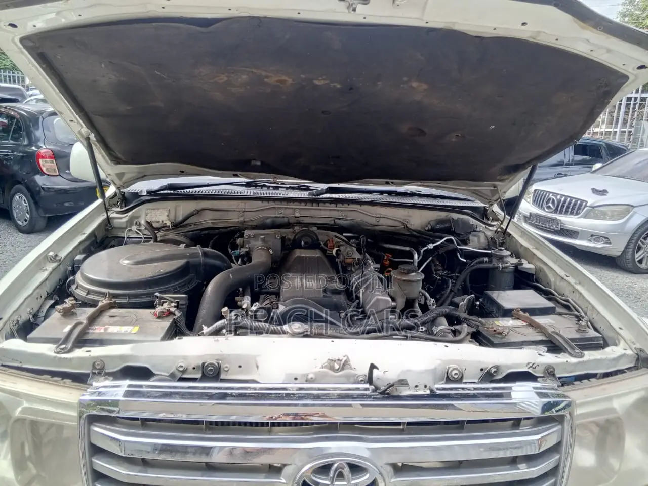 Toyota Land Cruiser 1998 White