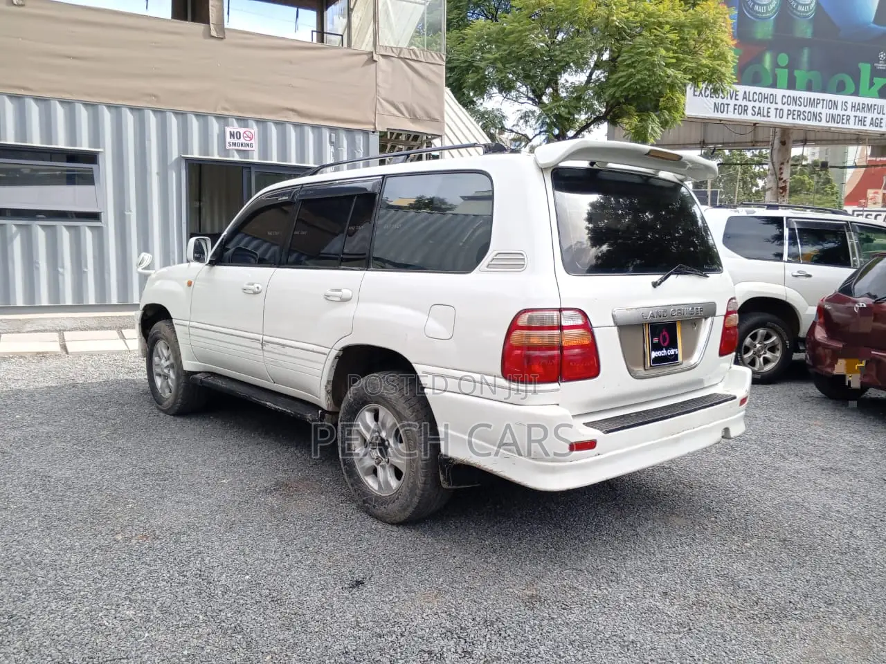 Toyota Land Cruiser 1998 White
