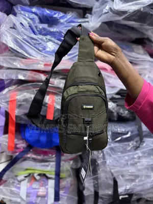 Jungle Green Oxford Chest Bags/Shoulder Bags