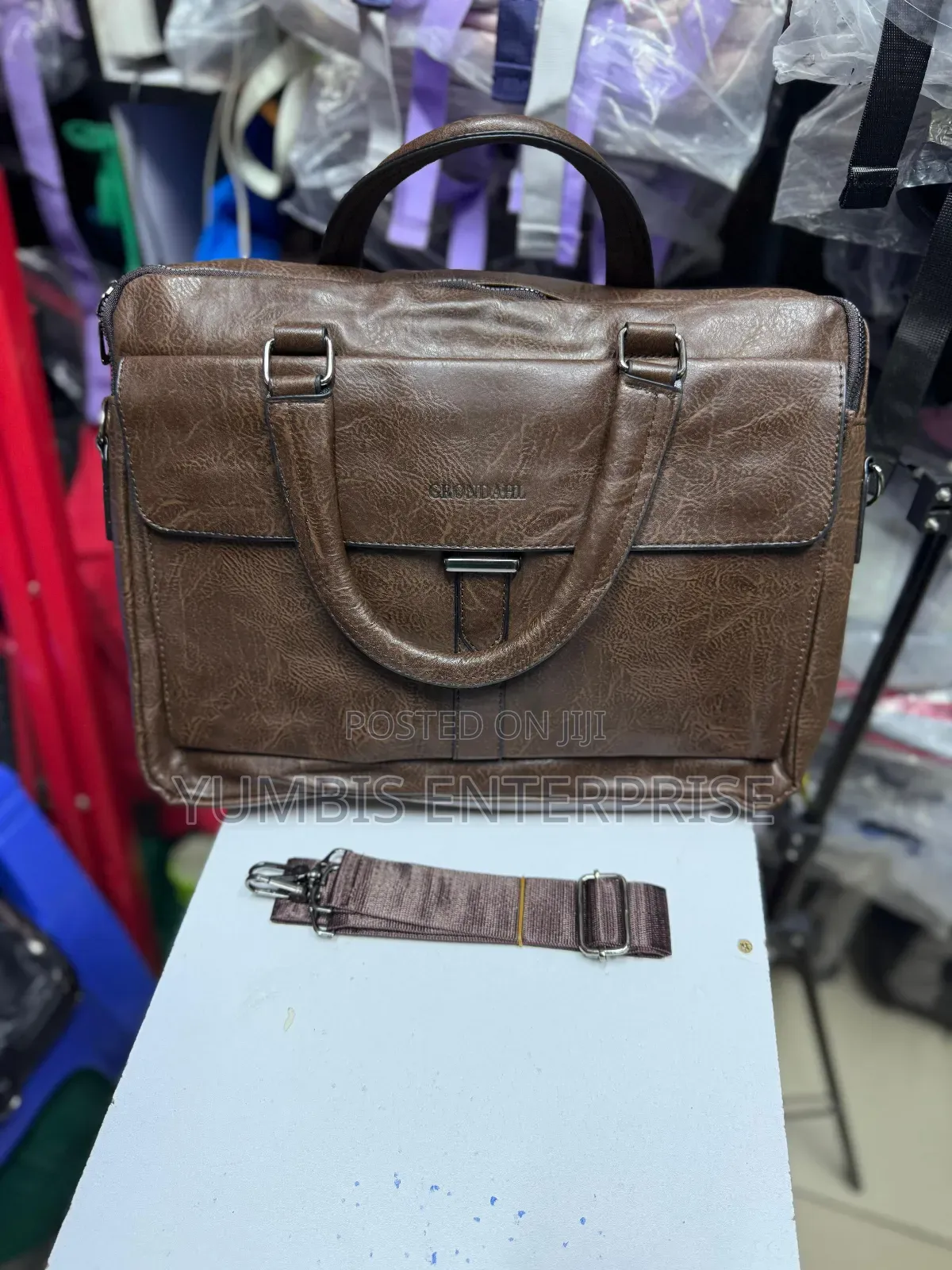 Laptop Cases/Documents Bags Leather Material for Men at 1800