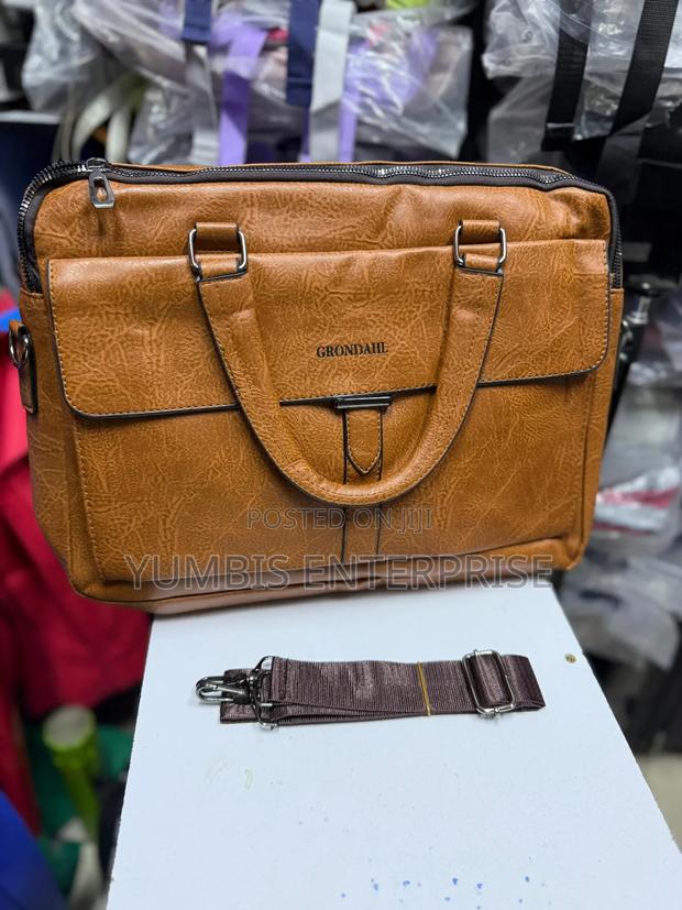 Laptop Bags Leather Fits Upto 17inch Laptop - main view
