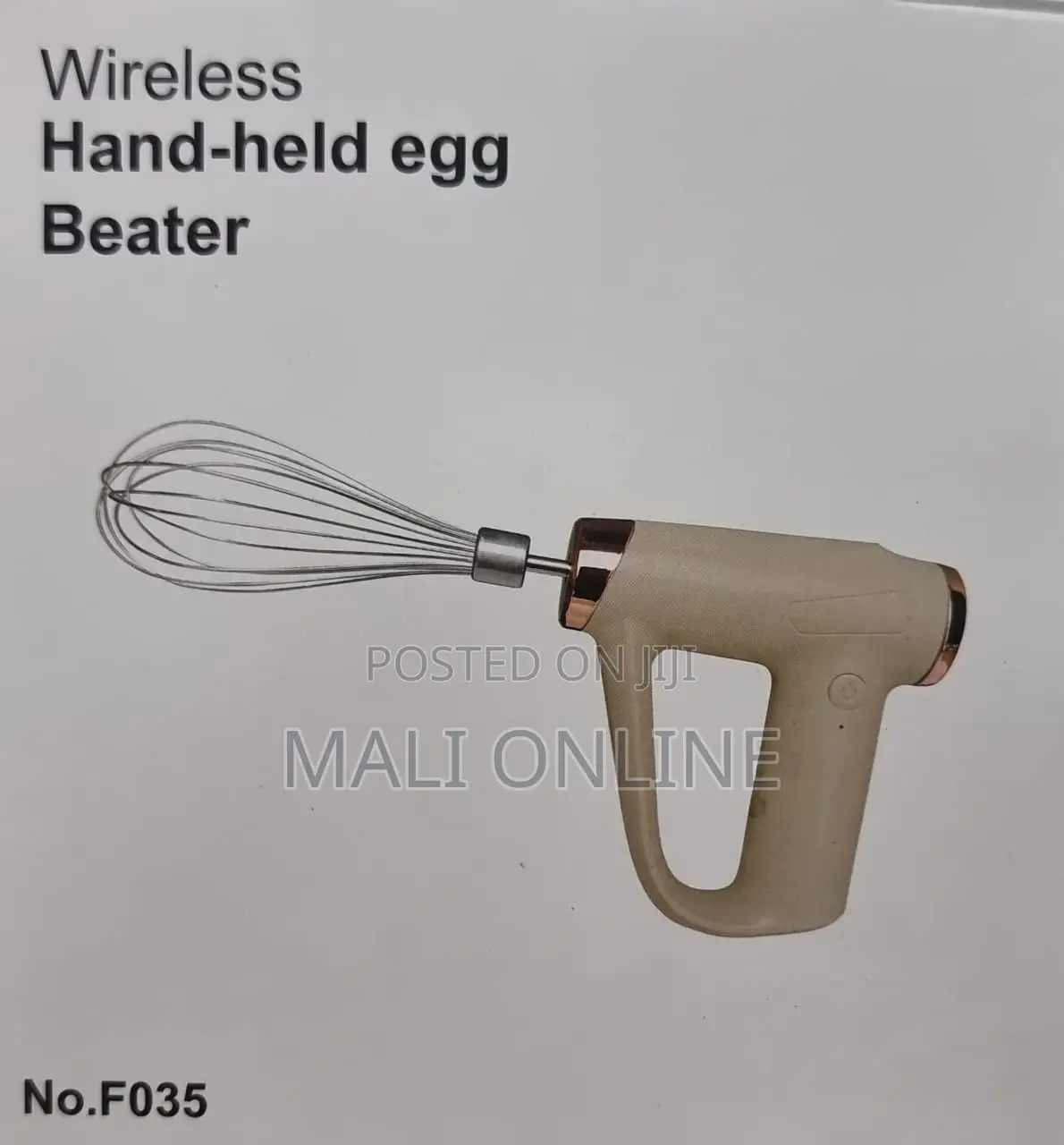Rechargeable Wireless Hand Held Egg Beater Whisk