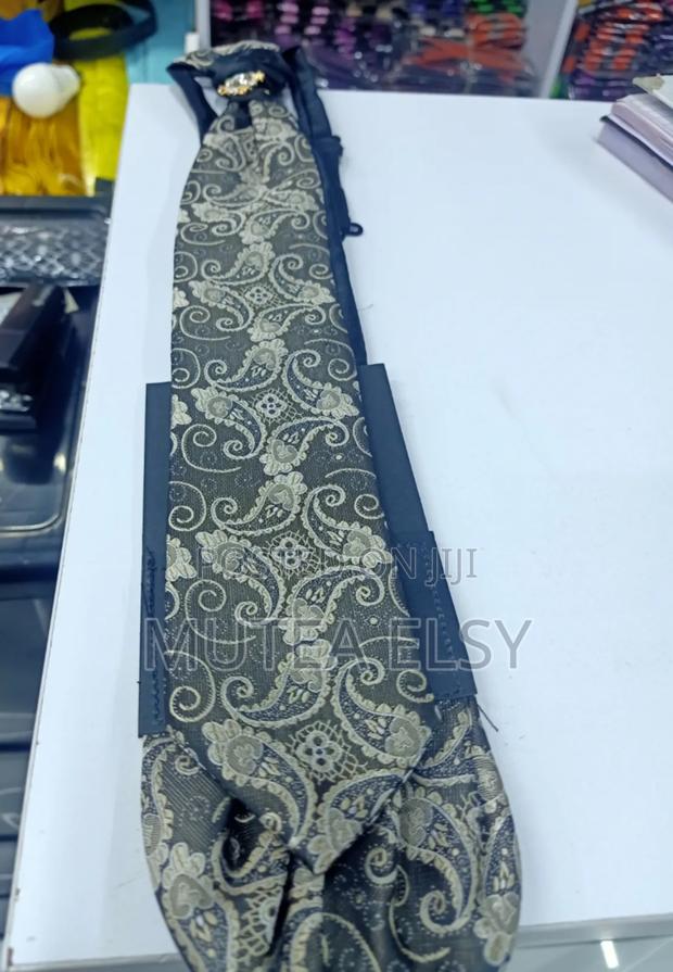 Brawn Cream Yellow Vintage Cravat Sets - thumbnail 2