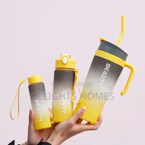 Multicolored 3in1 Matching Bottle Set-Pa