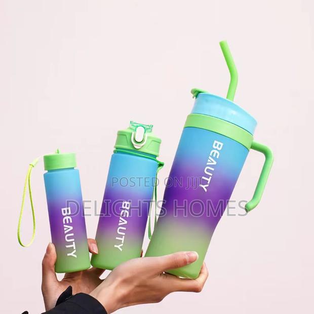 Multicolored 3in1 Matching Bottle Set-Pa - thumbnail 2