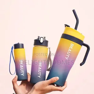 Multicolored 3in1 Matching Bottle Set-Pa