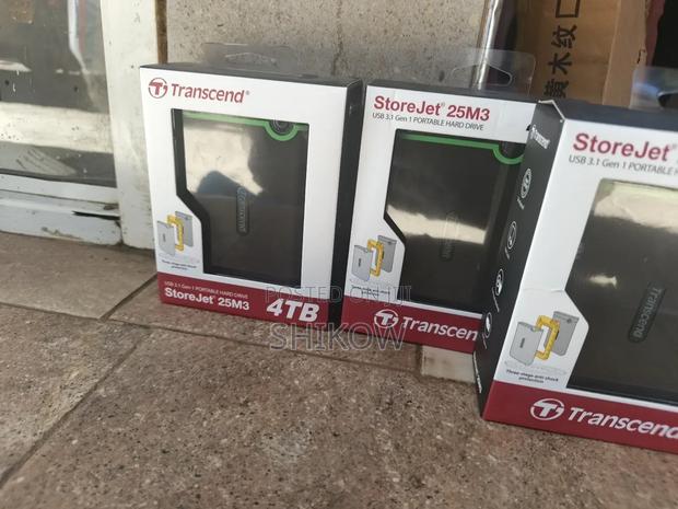 4tb Transend External Hard Drive - main view