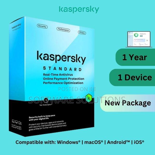 Kaspersky Standard 1 User - main view