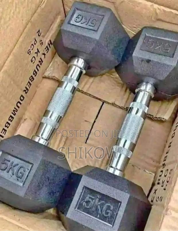 5kgs Hexagon Dumbell Per Hand