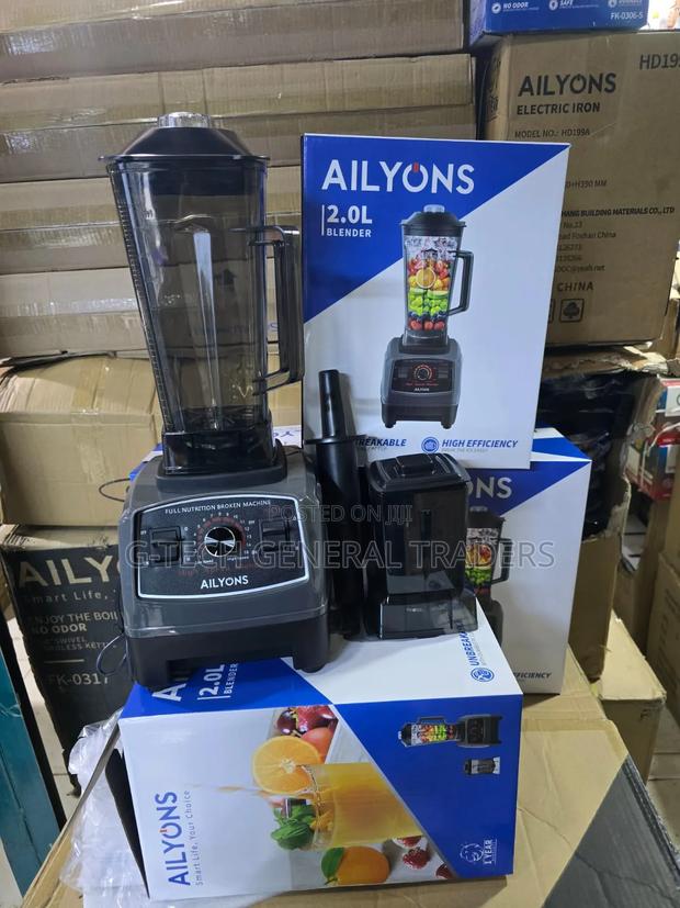 Ailyons 2in1 Heavy Duty Commercial Blender and Grinder