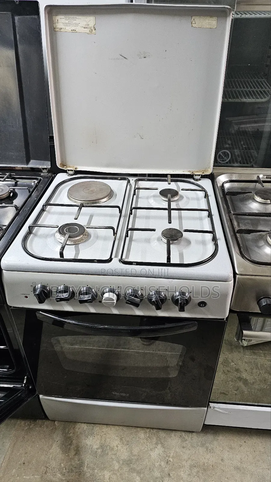 Ramtons 60x60 Cooker 3+1(Electric Oven)