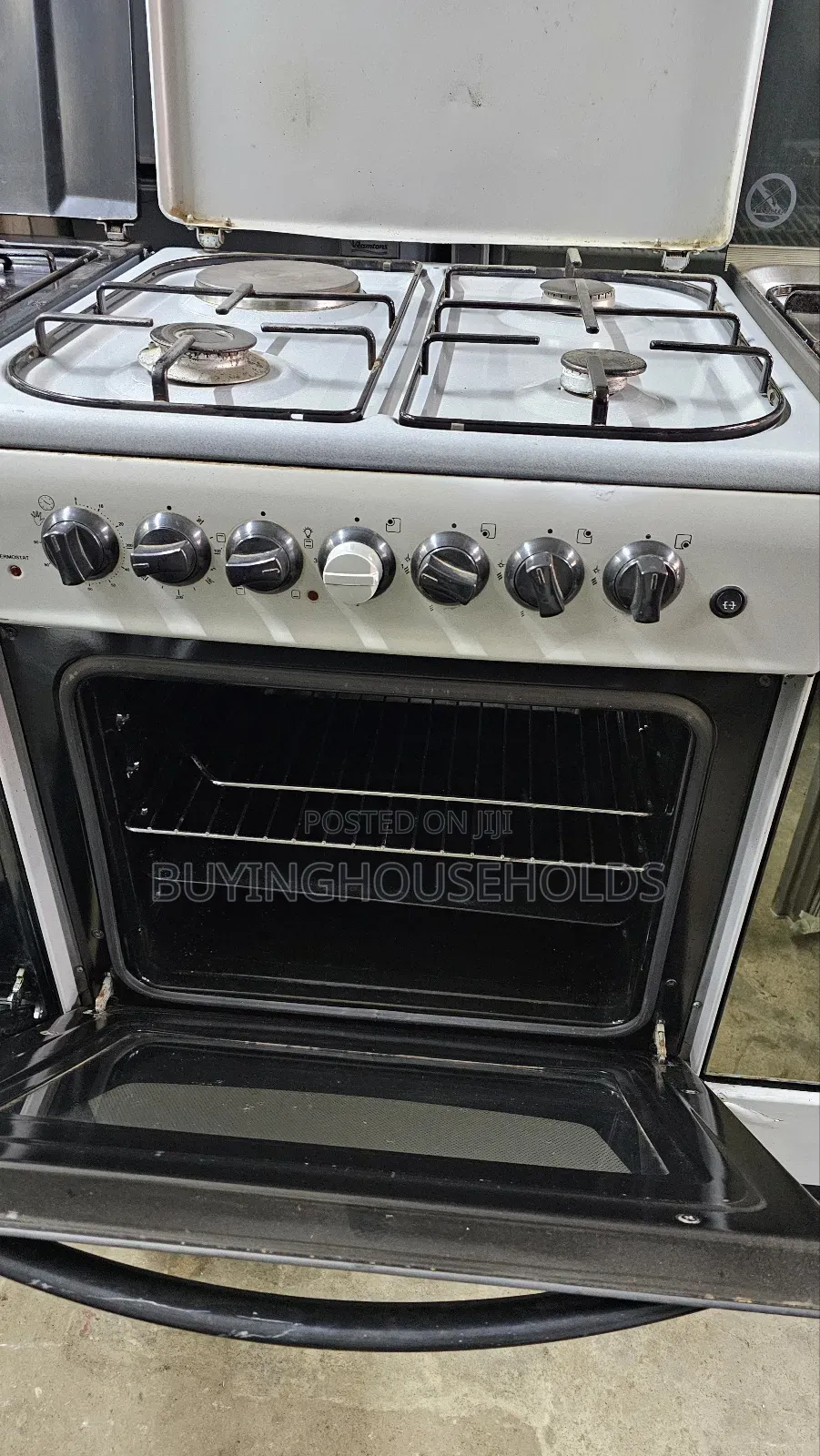 Ramtons 60x60 Cooker 3+1(Electric Oven)