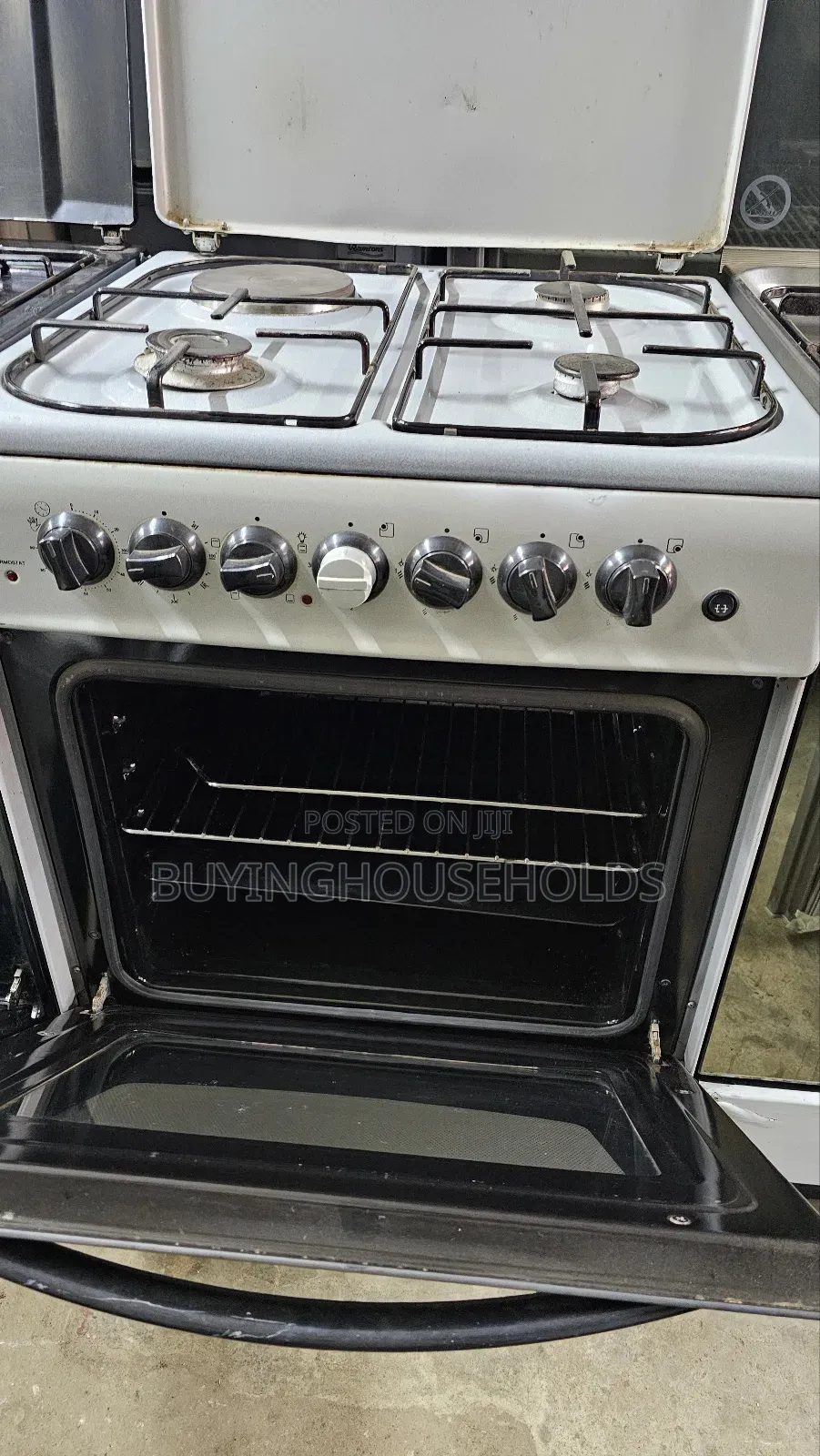 Ramtons 60x60 Cooker 3+1(Electric Oven)
