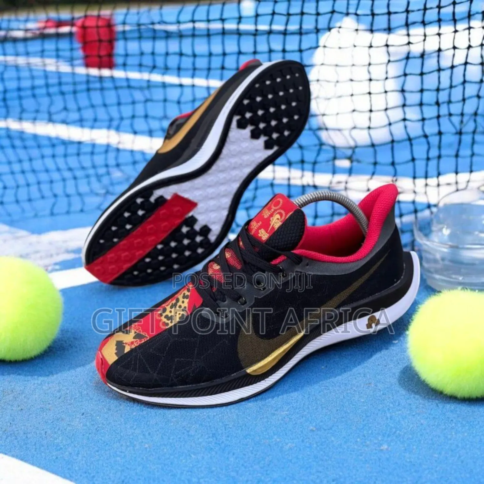 Black-red Nike Air (Zoom Pegasus 38 Turbo)*