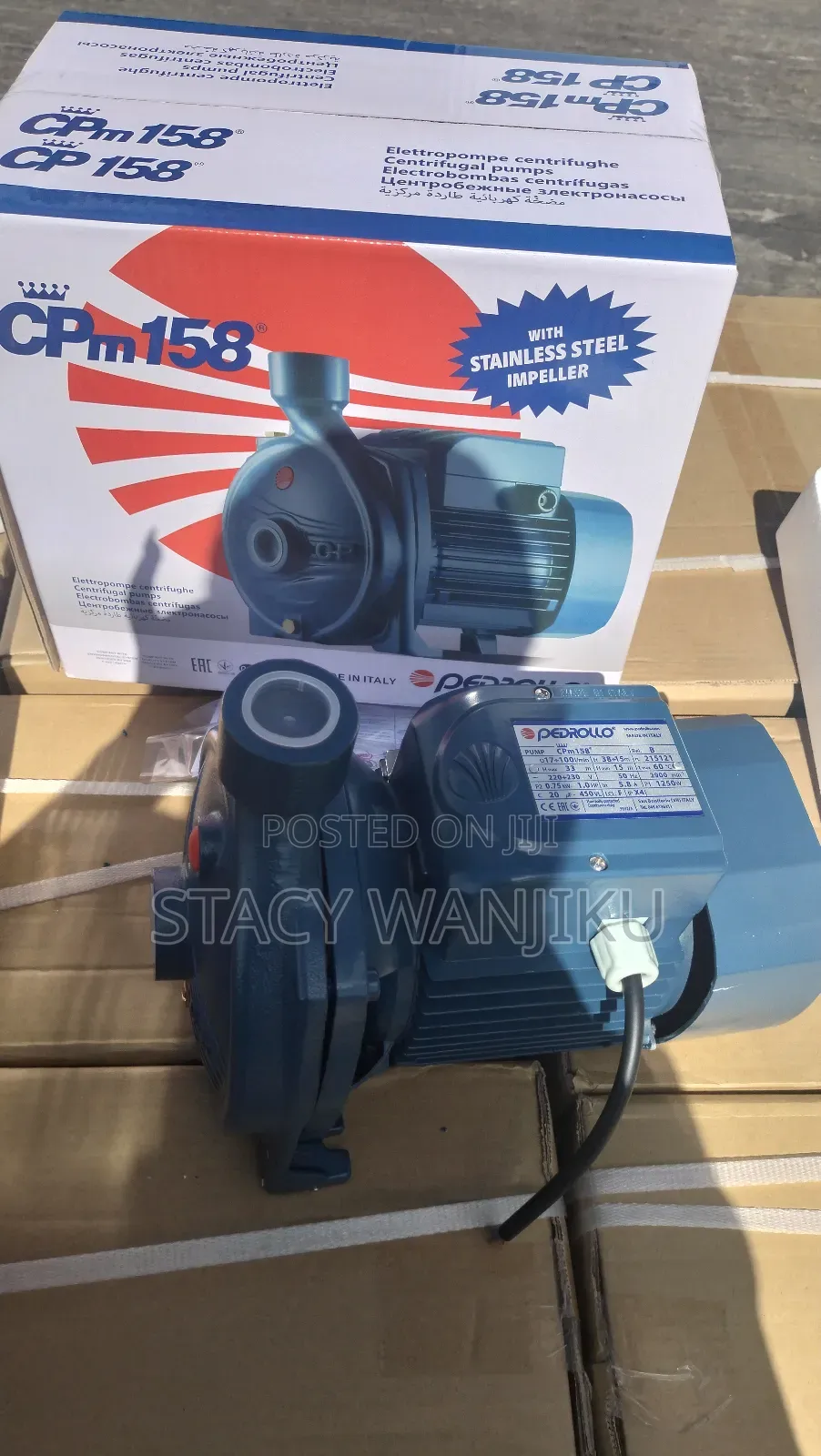 1hp Pedrollo Water Pump Machine/ CPM 158 Pedrollo Pump 1hp