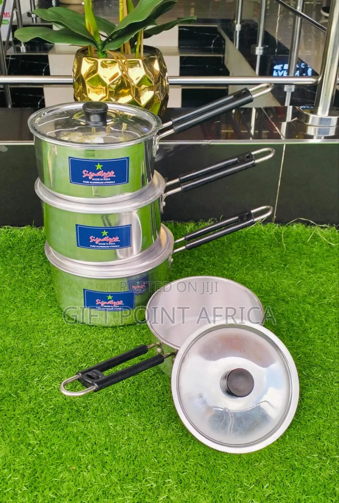 *8pcs Alluminium Cookware Set*