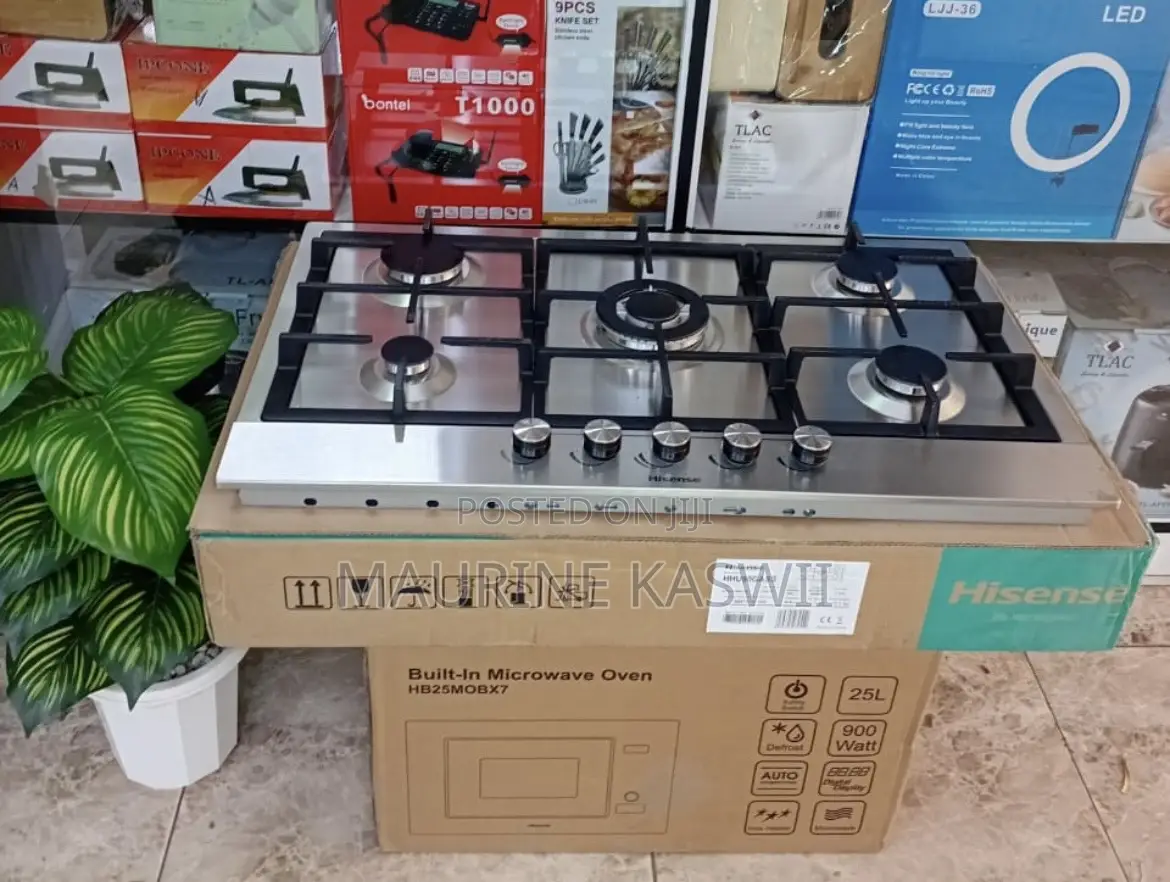 Hisense Gas Hob 90 Cm Hhu90gass With Work Burner