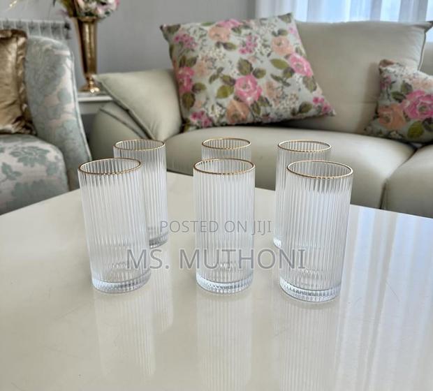 Unique Diamond Aesthetic Highball Glass - thumbnail 2