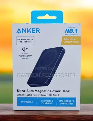 Anker Power Bank Fast Magsafe 10,000mah With Smart Display