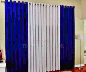 Classic Royal Blue Curtains for Living Room Windows