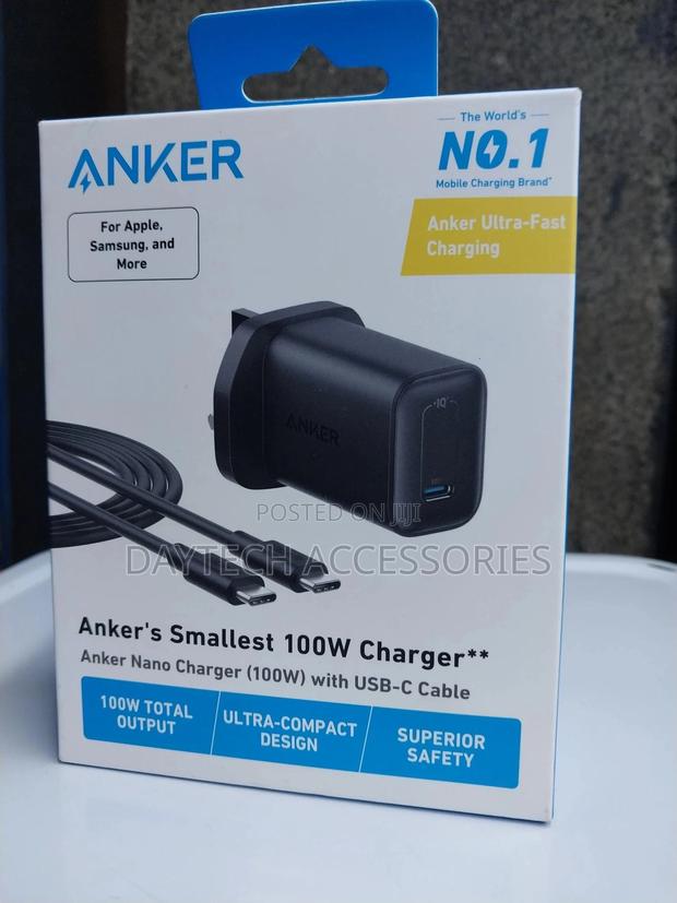Anker Nano Charger 100w With Usb-C Cable - thumbnail 2