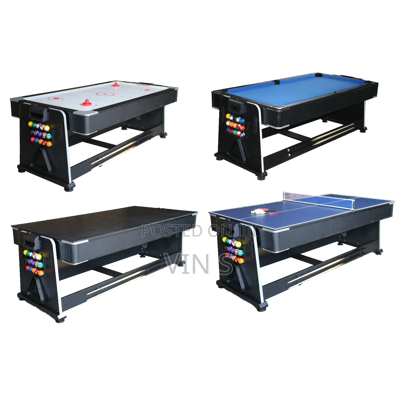 4 in 1 Pool Tables, 4-in-1 Pòol Tăbles