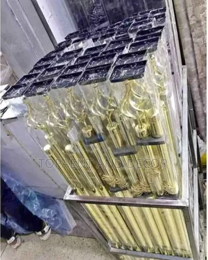 Adjustable Imported Goldish Curtain Rods