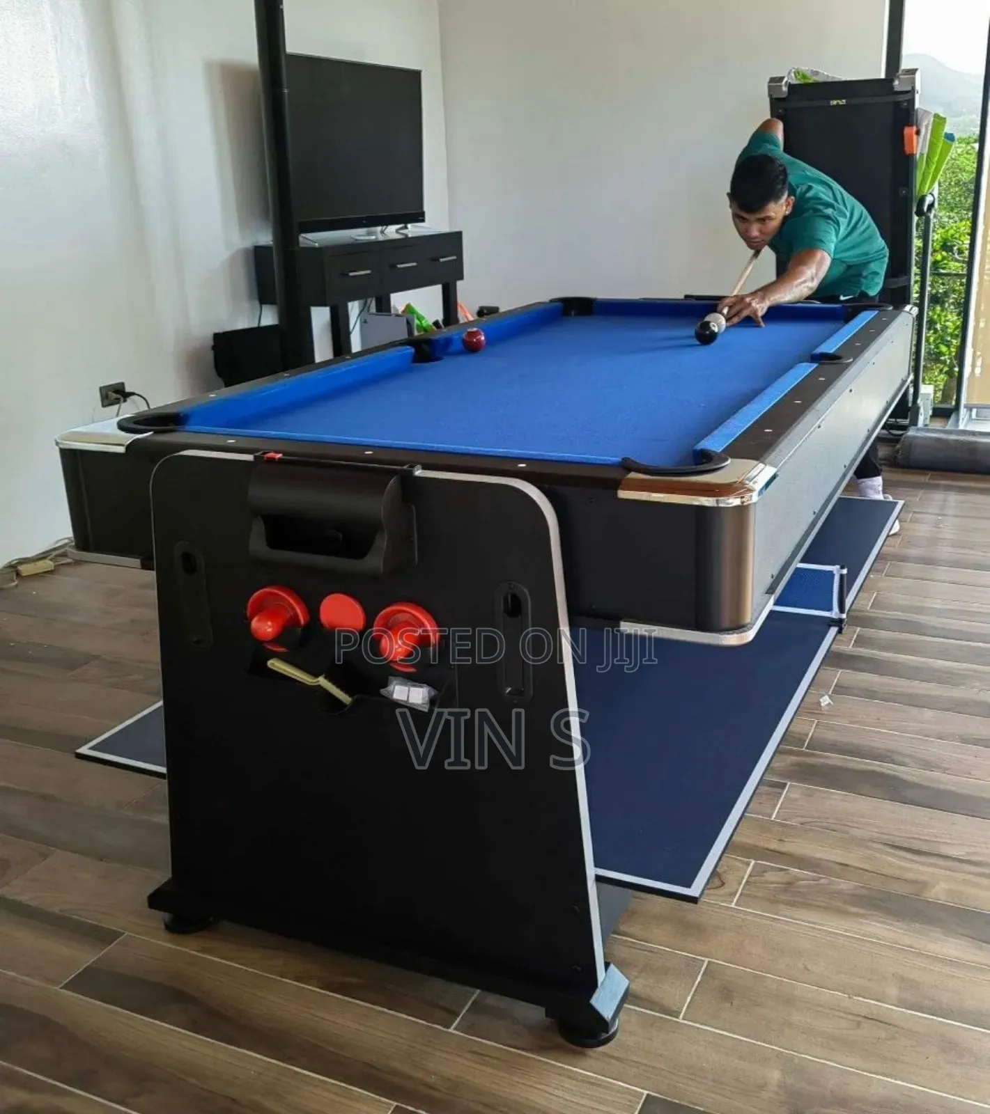 4 in 1 Multi Game Pool Tables+ 4-in-1 Műlti Gamê Poól Tăbles