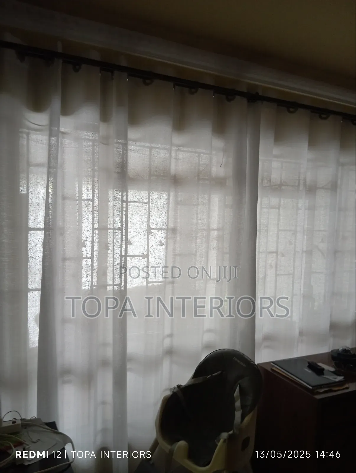 Dining Room Heavy White Window Sheers Curta8 for Home Decor